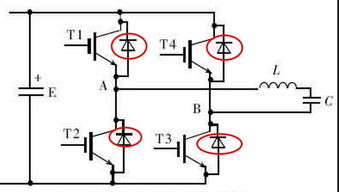 電力電子器件中電壓驅動型器件反并聯二極管的作用與原理